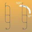 INTERSUN - Pergola bioclimatique LOLITE 3,50x3,563 M Vérin à Télécommande (Verin à Télécommande - Blanc satiné RAL9010) - vignette