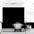 99DECO - Fond de hotte en aluminium noir - 70x60 cm - vignette