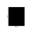 99DECO - Fond de hotte en aluminium noir - 70x60 cm - vignette