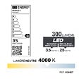 DEBFLEX - AMPOULE C37 SMD VERRE TRANSPARENT E14 3,5W 4000K 300LM - vignette