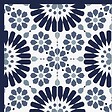 99DECO - Tapis antidérapant - Marsiho - vinyle - int./ext. - Bleu - 50x120cm - vignette