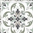 99DECO - Tapis antidérapant - Agathe - vinyle - int./ext. - Multicolore - 50x200cm - vignette