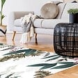 99DECO - Tapis antidérapant - Sweet Jungle - vinyle - int./ext. - Multicolore - 50x120cm - vignette