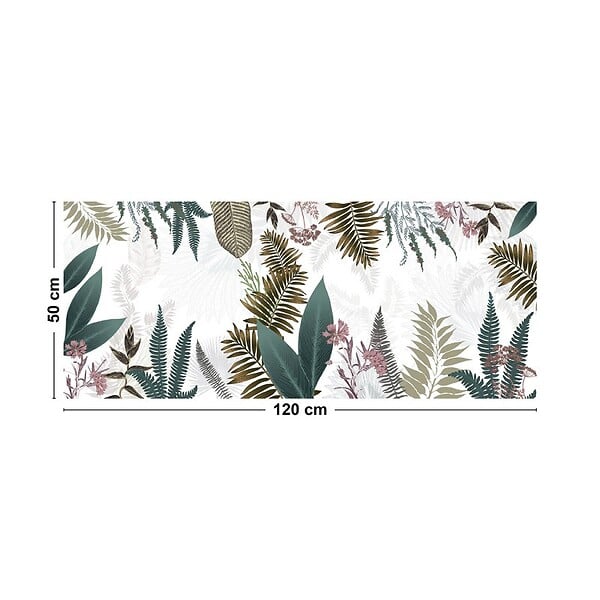 99DECO - Tapis antidérapant - Sweet Jungle - vinyle - int./ext. - Multicolore - 50x120cm - large