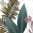 99DECO - Tapis antidérapant - Sweet Jungle - vinyle - int./ext. - Multicolore - 50x200cm - vignette