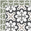 99DECO - Tapis antidérapant - Cassandre - vinyle - int./ext. - Vert - 50x120cm - vignette