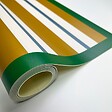 99DECO - Tapis antidérapant - Corfou - vinyle - int./ext. - Orange - 50x200cm - vignette