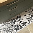 99DECO - Tapis antidérapant - Naples - vinyle - int./ext. - Multicolore - 50x120cm - vignette
