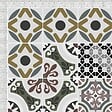 99DECO - Tapis antidérapant - Naples - vinyle - int./ext. - Multicolore - 50x120cm - vignette