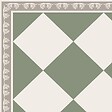 99DECO - Tapis antidérapant - Rétro - vinyle - int./ext. - Vert - 50x200cm - vignette