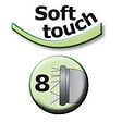 RIBIMEX - Pistolet métal Soft-Touch multijets - vignette