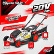 ELEM GARDEN TECHNIC - Tondeuse et coupe bordures rechargeables 20V max + 2 batteries  . - vignette
