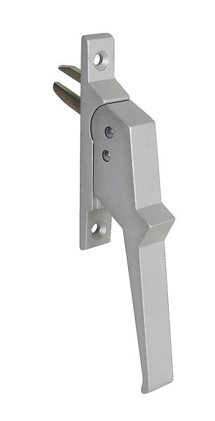 ARGENTA - Poignée de crémone aluminium à 1 fourche fixation à vis - ARGENTA - 517101 - large