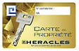 HERACLES - Mécanisme 3 points en applique MX2500 SR horizontal à tirage gauche blanc - HERACLES - MX-2500.002 - vignette