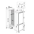 WHIRLPOOL - réfrigérateur combiné intégrable à glissières 300l - WHC20D011B1FR - vignette