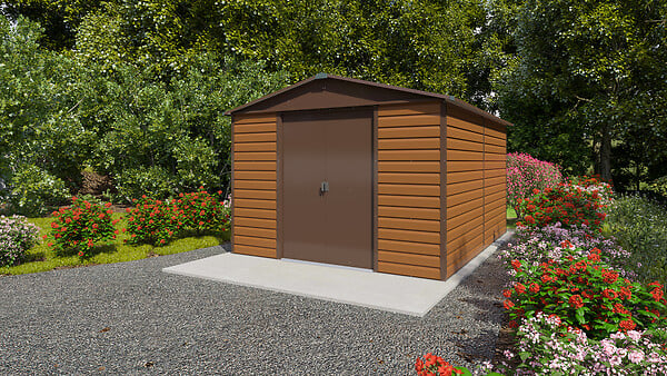 YARDMASTER - Abri de jardin metal s.u 10.46 m² - large