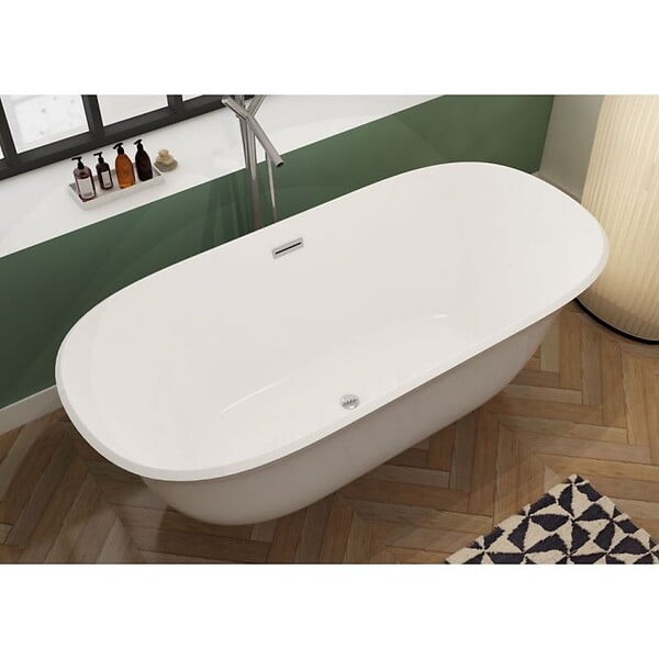 DISTRIBAIN - Baignoire îlot Savena - 170 x 78 x 59 cm - large