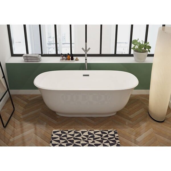 DISTRIBAIN - Baignoire îlot Savena - 170 x 78 x 59 cm - large