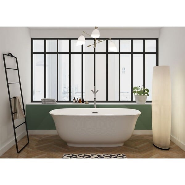 DISTRIBAIN - Baignoire îlot Savena - 170 x 78 x 59 cm - large