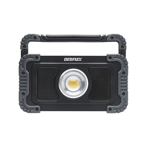 DEBFLEX - PROJECTEUR CHANTIER BATTERIE 2 HP IP44 SMD 20W 6500K 1400LM - large