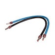 DEBFLEX - CABLE DE CONNEXION AVEC EMBOUT SERTI H07VK 10MM² 0,26M BLEU ET NOIR - vignette