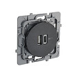 DEBFLEX - DEBFLEX - CASUAL EVO MECANISME DOUBLE USB A+C NOIR - vignette