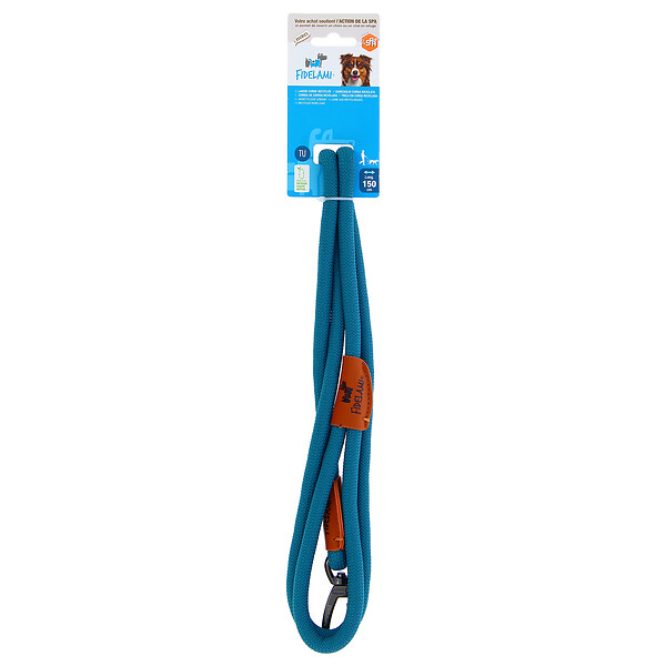FIDELAMI - laisse corde recyclée green - large