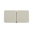 DEBFLEX - DEBFLEX - CYKLONE IP55 Prise 2P+T Double FR H Sable - 730453 - vignette