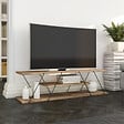CONCEPT USINE - Meuble tv design avec étagère HAMAR - vignette