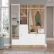CONCEPT USINE - Meuble d'entrée design style scandinave ANKA - vignette