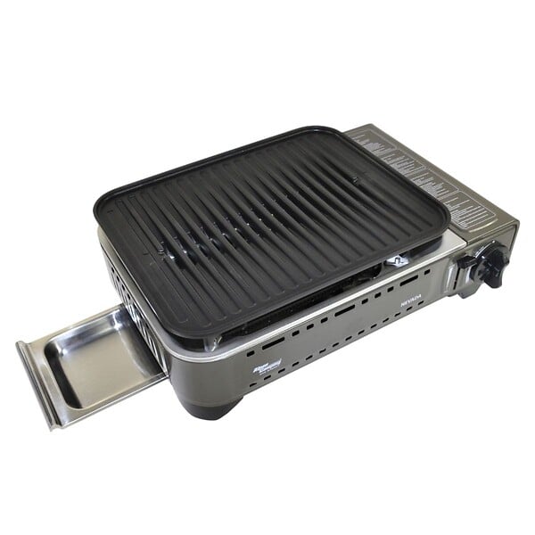 ALPENTECH - Barbecue à gaz Portable Grill 1780W + 8 Cartouches Gaz Butane Allumage Piezo + Mallette Camping ALPEN - large