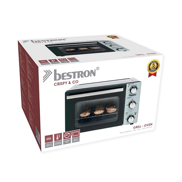BESTRON - four 20l 1300w inox - AOV22 - large