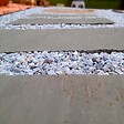 OPTIMBETON - Concassé marbre gris bleu pour aménagement paysager en sac de 20 kg - vignette