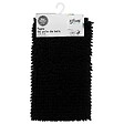 5 FIVE SIMPLY SMART - Tapis de Salle de bain Noir chenille maxi confort 50 x 80 cm - vignette