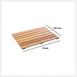 5 FIVE SIMPLY SMART - Tapis Caillebotis en bambou 53 x 36 cm - vignette