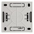 BELVUE - Double va et vient 10A saillie Bel'Vue - gris - Zenitech - vignette