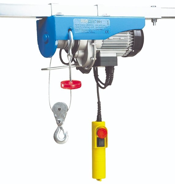 PRAMAC - Palan électrique - Capacité de levage 250 / 500 kg - TOOL FRANCE - 991G - large