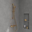 VILLEROY ET BOCH - Mitigeur douche thermostatique  Universal rond Or brossé - vignette