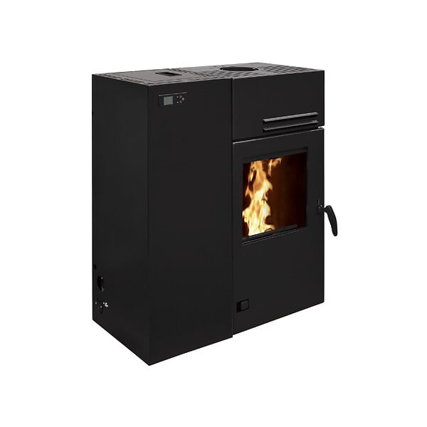 BRONPI - Poêle mixte bois et granulés hybride BRONPI - - large