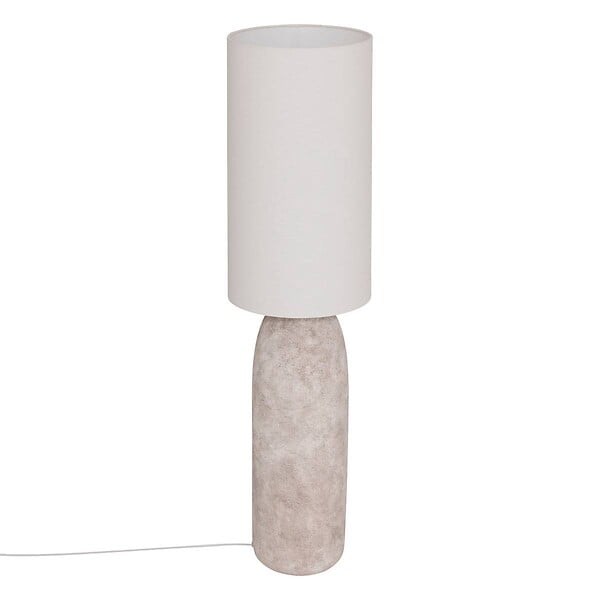 ATMOSPHERA - Lampadaire droit secteur Keyah gris H111cm - large