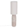 ATMOSPHERA - Lampadaire droit secteur Keyah gris H111cm - vignette
