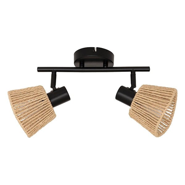 ATMOSPHERA - Applique murale/plafonnier Myha beige 28x15cm - large