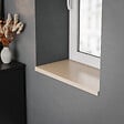 TECNOPROFILS - Appui de fenêtre PVC l. 40 cm x ép. 9 mm - Sable - 100 cm - vignette
