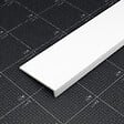 TECNOPROFILS - Appui de fenêtre PVC l. 20 cm x ép. 9 mm - Blanc - 140 cm - vignette