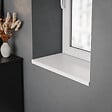 TECNOPROFILS - Appui de fenêtre PVC l. 40 cm x ép. 16 mm - Blanc - 140 cm - vignette