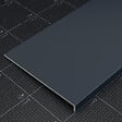 TECNOPROFILS - Appui de fenêtre PVC l. 40 cm x ép. 9 mm - Anthracite - 140 cm - vignette