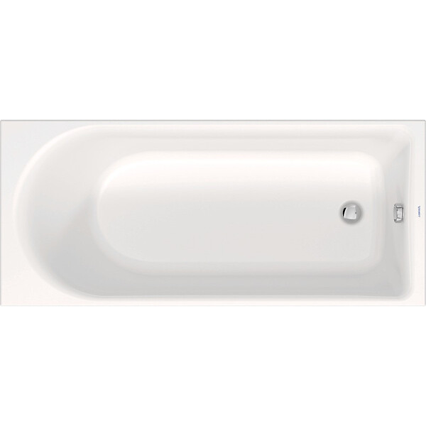 DURAVIT - Baignoire droite D-Neo 160 x70 cm + Pare Bain gauche AURYS Mist 1 chromé - large