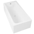 DURAVIT - Baignoire droite D-Code 170 x70 cm  + Pare bain droit AURYS Mist 1 chromé - vignette