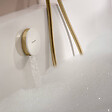 HANSGROHE - Pommeau de douche Pulsify Select EcoSmart 105 3 jets relaxation + Flexible 160 cm Isiflex Bronze brossé - vignette
