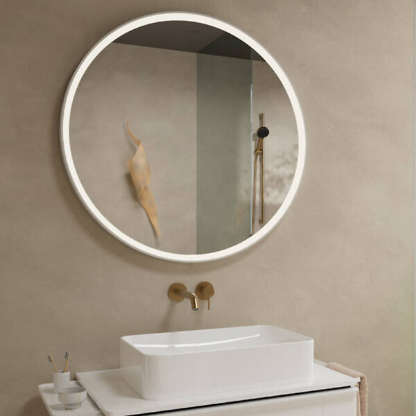 HANSGROHE - Pommeau de douche Pulsify Select EcoSmart 105 3 jets relaxation + Flexible 160 cm Isiflex Bronze brossé - large